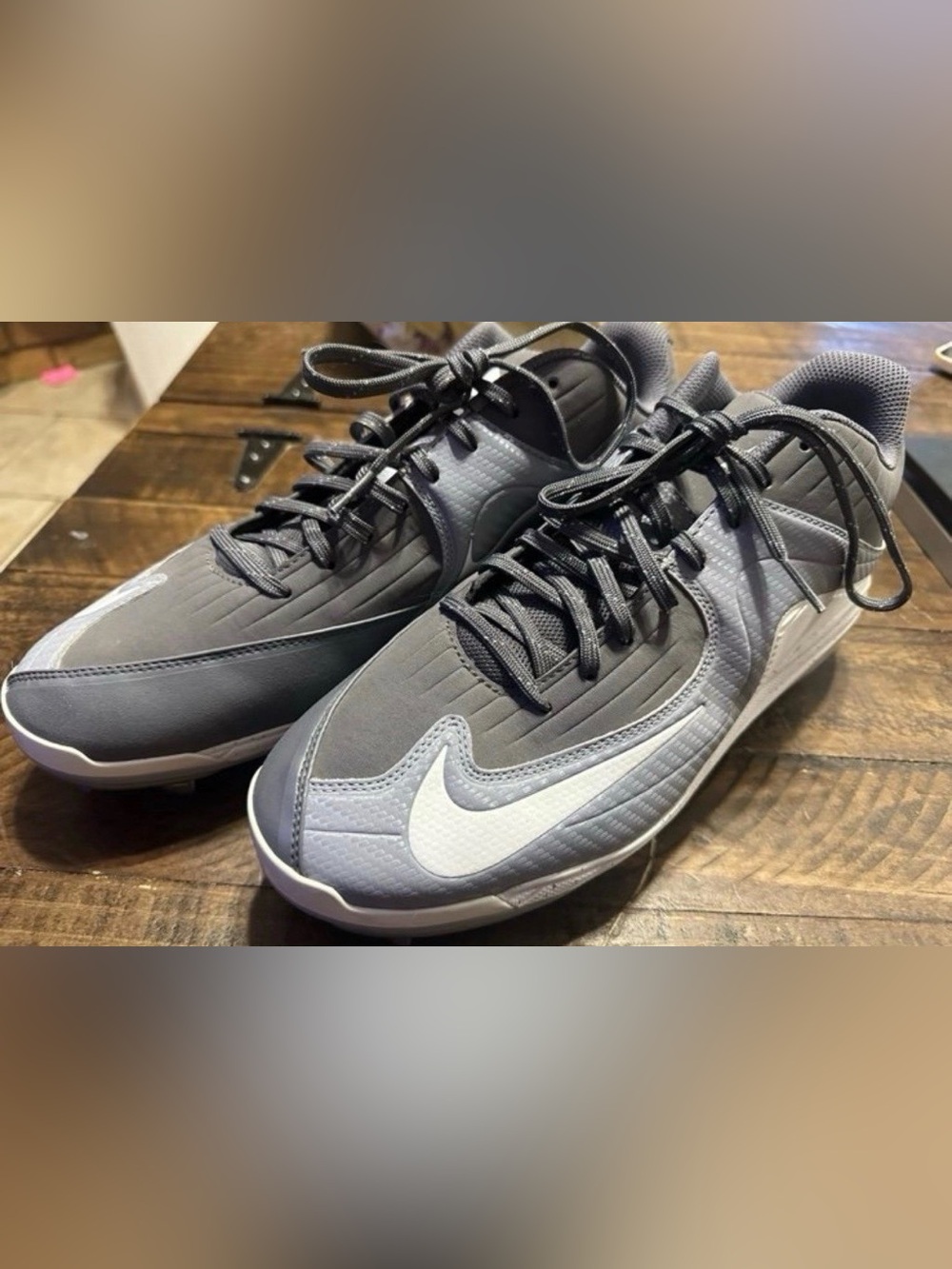 Size 12 Nike Baseball Cleats Men’s 684685-011 athletic sporty